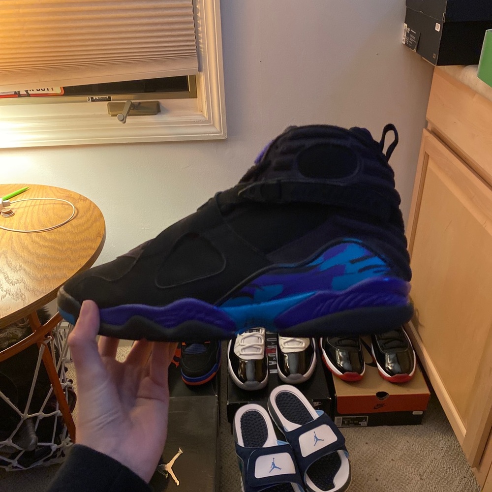 Jordan 8 aqua 2007